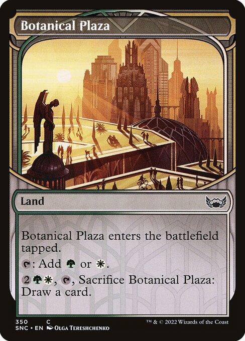 [Foil] SNC 350 Botanical Plaza (Showcase) C