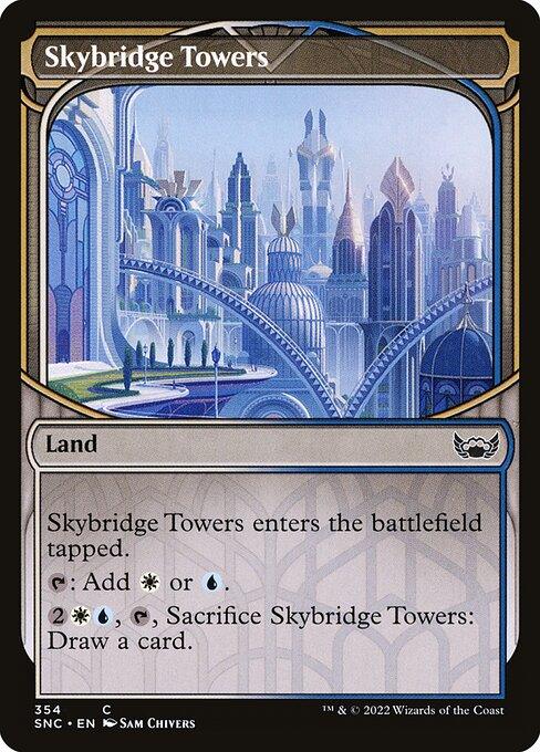 [Foil] SNC 354 Skybridge Towers (Showcase) C