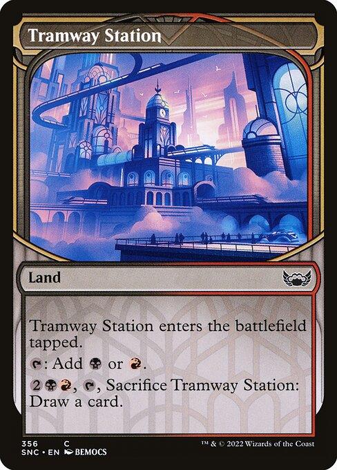[Foil] SNC 356 Tramway Station (Showcase) C