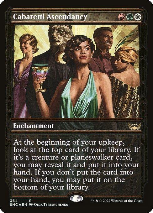 [Foil] SNC 364 Cabaretti Ascendancy (Showcase - Gilded Foil) R