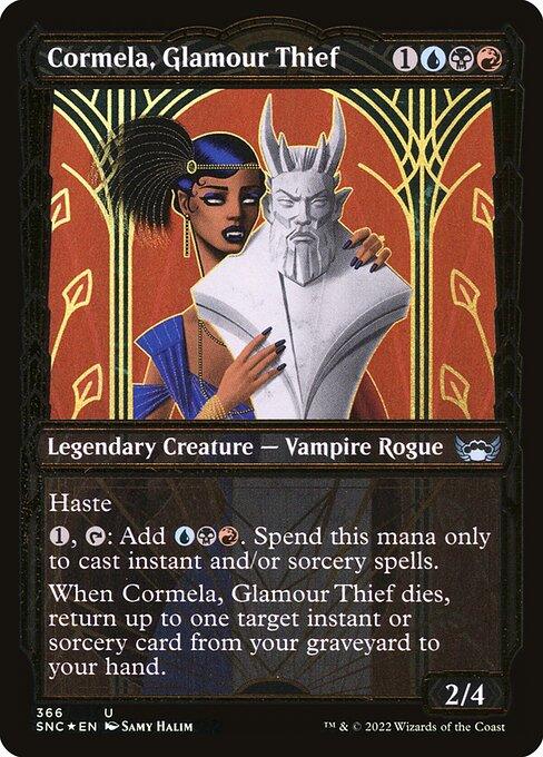 [Foil] SNC 366 Cormela, Glamour Thief (Showcase - Gilded Foil) U
