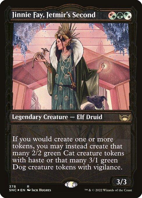 [Foil] SNC 378 Jinnie Fay, Jetmir's Second (Showcase - Gilded Foil) R