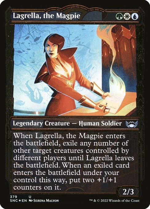 [Foil] SNC 379 Lagrella, the Magpie (Showcase - Gilded Foil) U