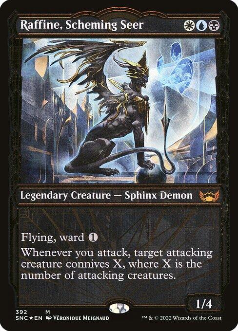 [Foil] SNC 392 Raffine, Scheming Seer (Showcase - Gilded Foil) M