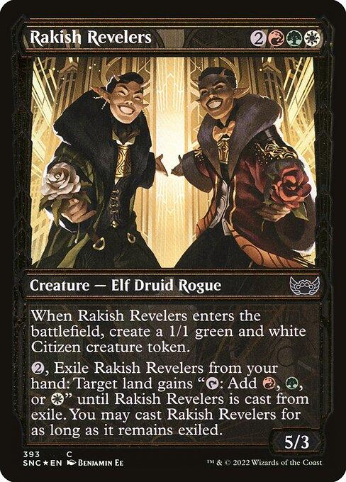 [Foil] SNC 393 Rakish Revelers (Showcase - Gilded Foil) C