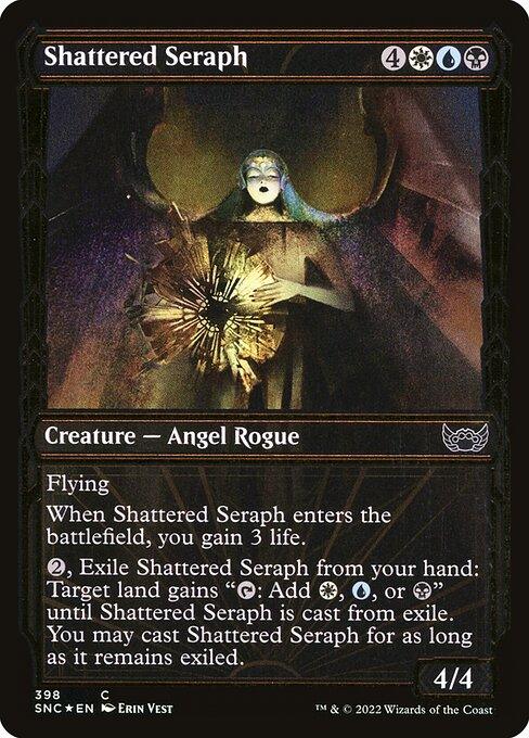 [Foil] SNC 398 Shattered Seraph (Showcase - Gilded Foil) C