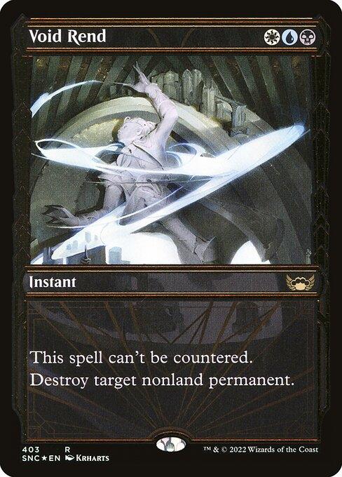 [Foil] SNC 403 Void Rend (Showcase - Gilded Foil) R