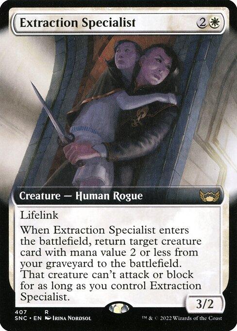 SNC 407 Extraction Specialist (Extended Art) R
