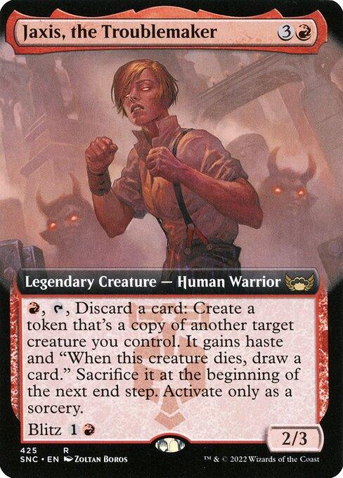 SNC 425 Jaxis, the Troublemaker (Extended Art) R