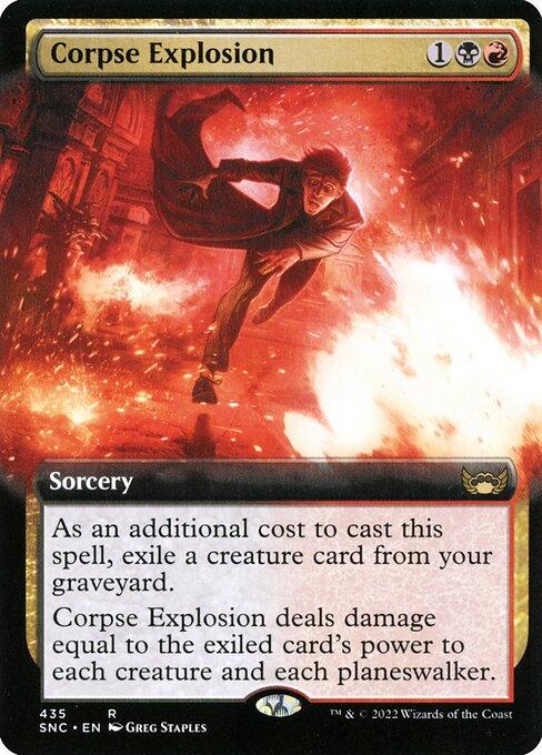 [Foil] SNC 435 Corpse Explosion (Extended Art) R