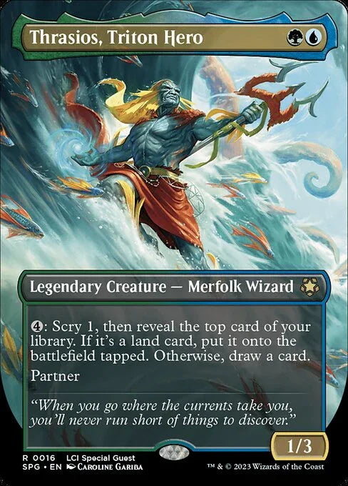 [Foil] SPG 016 Thrasios, Triton Hero R