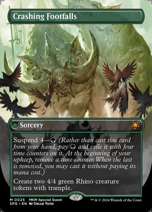 [Foil] SPG 025 Crashing Footfalls M