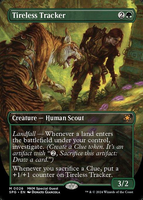 [Foil] SPG 026 Tireless Tracker M