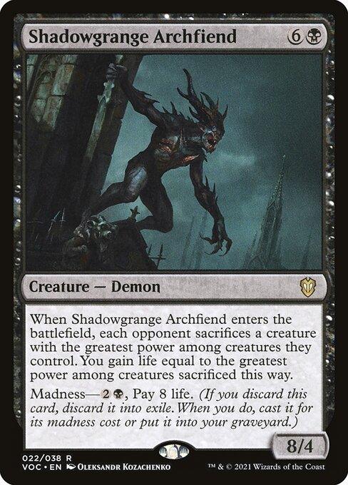 VOC 022 Shadowgrange Archfiend R