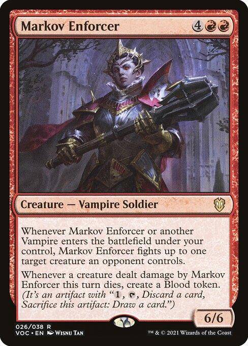 VOC 026 Markov Enforcer R
