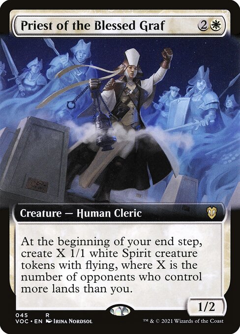 VOC 045 Priest of the Blessed Graf (Extended Art) R