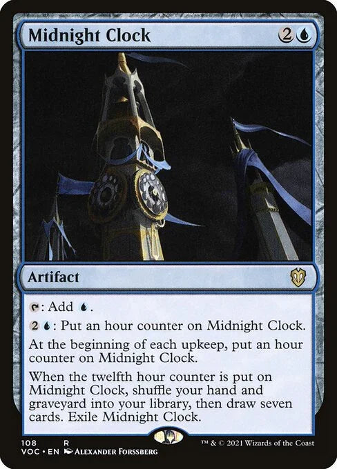 VOC 108 Midnight Clock R