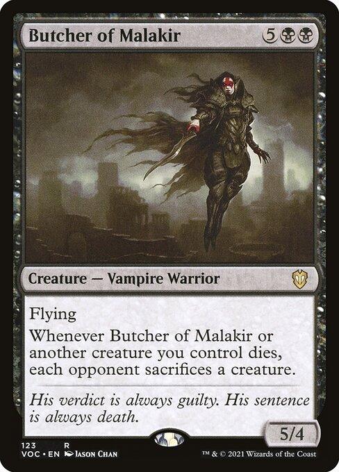 VOC 123 Butcher of Malakir R