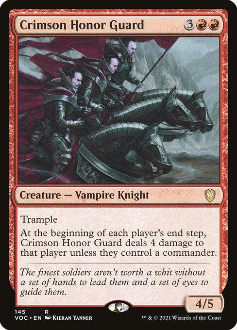 VOC 145 Crimson Honor Guard R