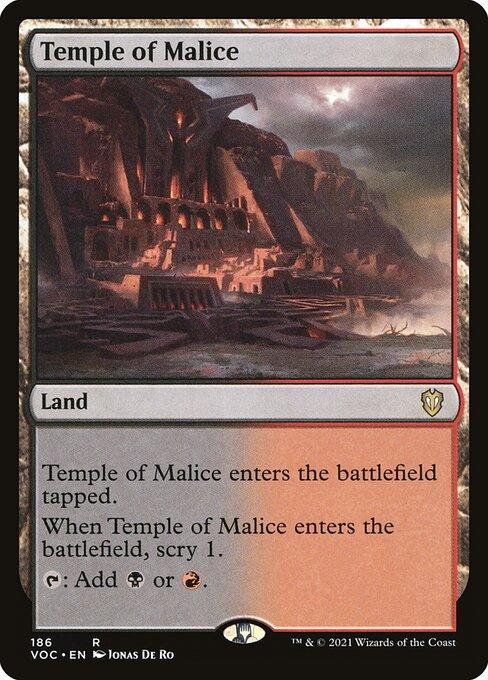 VOC 186 Temple of Malice