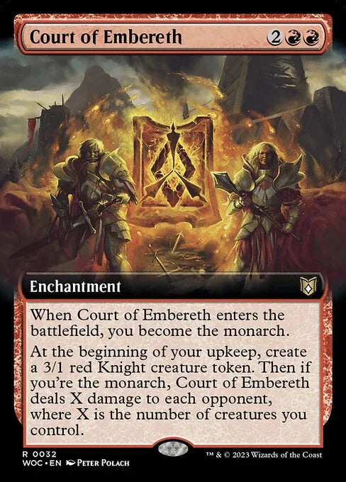 WOC 032 Court of Embereth (Extended Art) R