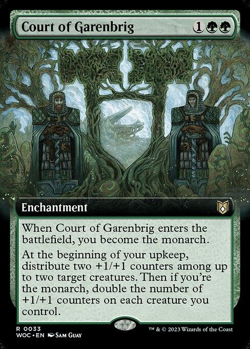 WOC 033 Court of Garenbrig (Extended Art) R