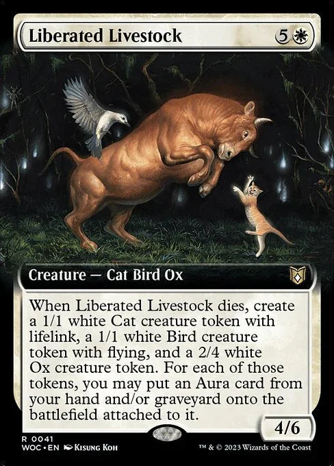 WOC 041 Liberated Livestock (Extended Art) R