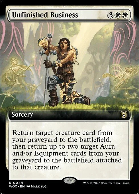 WOC 044 Unfinished Business (Extended Art) R