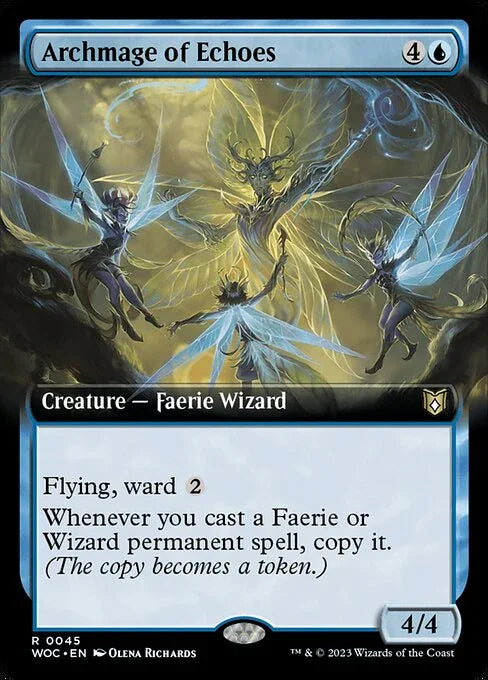 WOC 045 Archmage of Echoes (Extended Art) R