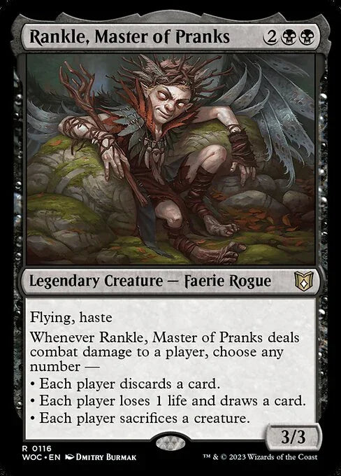 WOC 116 Rankle, Master of Pranks R
