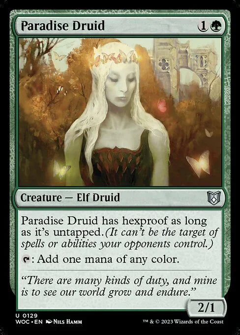 WOC 129 Paradise Druid U