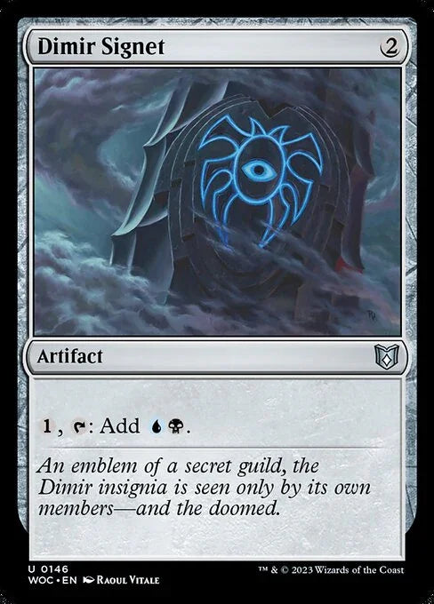WOC 146 Dimir Signet U