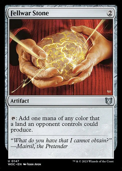 WOC 147 Fellwar Stone U