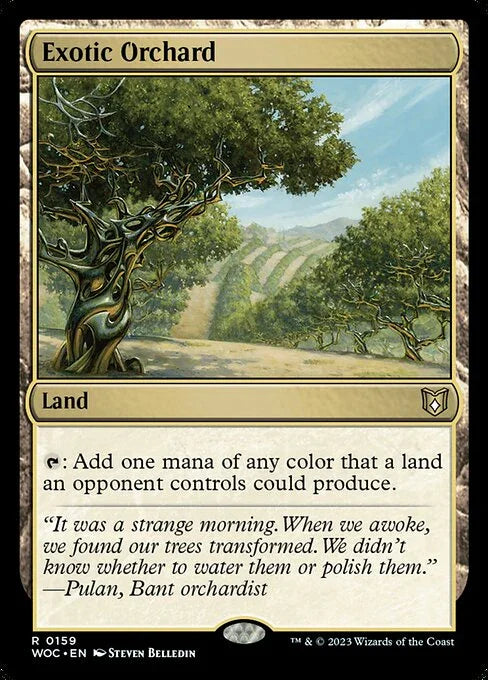 WOC 159 Exotic Orchard