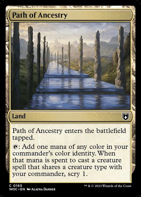 WOC 165 Path of Ancestry C