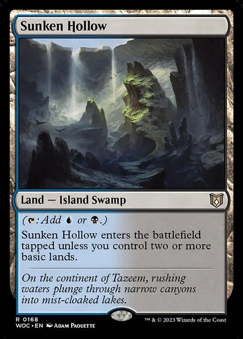 WOC 168 Sunken Hollow