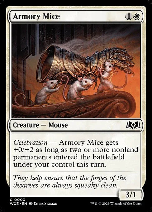[Foil] WOE 003 Armory Mice C