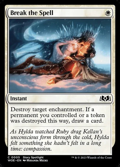 [Foil] WOE 005 Break the Spell C