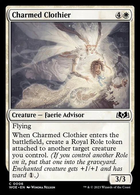 [Foil] WOE 006 Charmed Clothier C