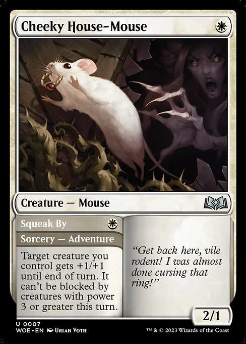 [Foil] WOE 007 Cheeky House-Mouse U