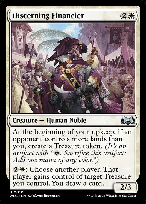 [Foil] WOE 010 Discerning Financier U