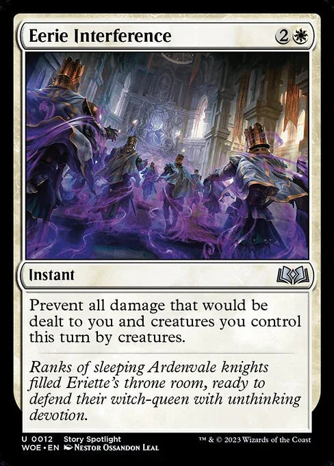 [Foil] WOE 012 Eerie Interference U