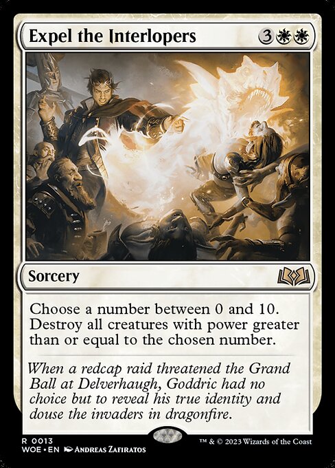 WOE 013 Expel the Interlopers R