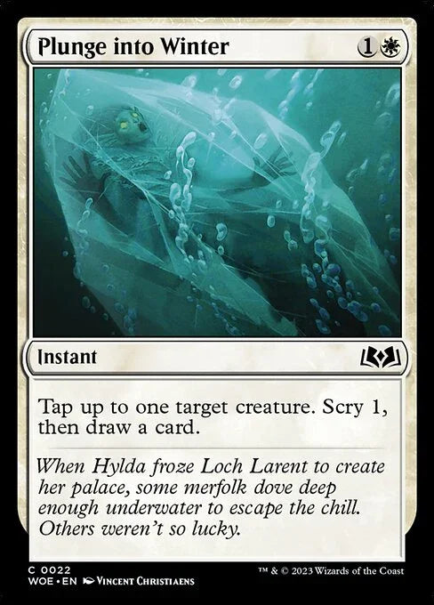 [Foil] WOE 022 Plunge into Winter C