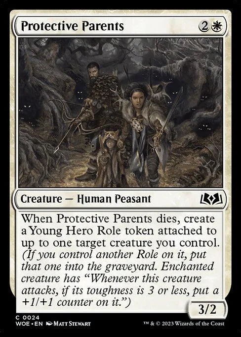 [Foil] WOE 024 Protective Parents C