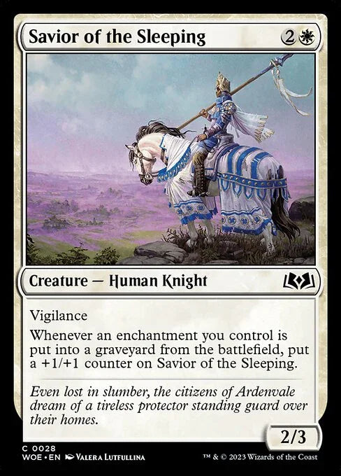 [Foil] WOE 028 Savior of the Sleeping C
