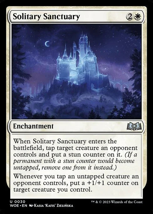 [Foil] WOE 030 Solitary Sanctuary U