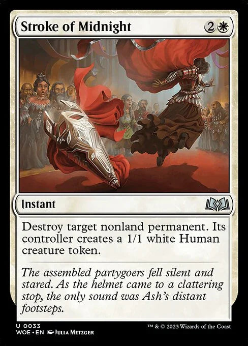 [Foil] WOE 033 Stroke of Midnight U