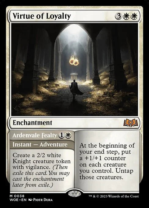[Foil] WOE 038 Virtue of Loyalty M
