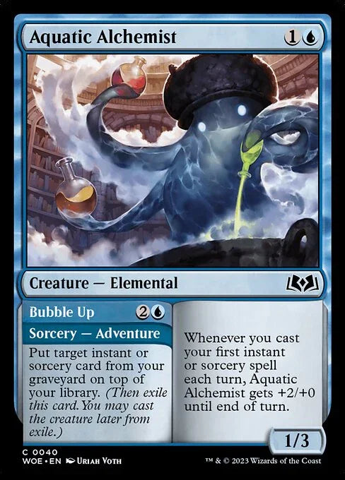 [Foil] WOE 040 Aquatic Alchemist C